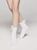 Носки для девочек с бантом lily bianco, , 18-20, CONTE ELEGANT, - 1