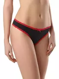 Трусы женские "стринг" lazy days conte lst 1004 (в коробке) black-red, , 94/S, CONTE ELEGANT, - 1