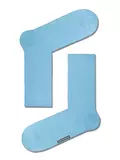 Носки мужские diwari happy (однотонные) 000 голубой, , 42-43 (27), DIWARI, - 1