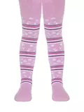 Детские колготки sof-tiki (махровые внутри) с рисунками 398 сиреневый, , 104-110 (16), CONTE-KIDS, - 1