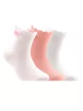 Носки детские conte-kids tip-top (декор, бабочки) 000 светло-розовый, , 18, CONTE-KIDS, - 1