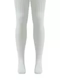 Ажурные детские колготки miss 616 белый, , 104-110 (16), CONTE-KIDS, - 1