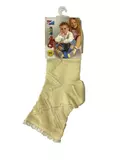 Носки детские conte-kids tip-top (вискоза, с резинкой "пикот") 062 кремовый, , 20, CONTE-KIDS, - 1