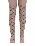 Колготки детские tip-top 634 пепельно-розовый, , 128-134 (20), CONTE-KIDS, - 1