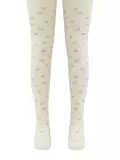 Теплые махровые детские колготки sof-tiki (махровые внутри) 653 молочный, , 140-146 (22), CONTE-KIDS, - 1