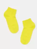 Носки детские короткие (однотонные) esli 000 лимон, , 20, ESLI, - 1
