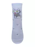 Носки детские с рисунком baby 3081 брестские 023 бл.голубой, , 11-12, БРЕСТСКИЕ, - 1
