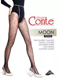 Колготки c рисунками conte moon nero, , 5, CONTE ELEGANT, - 1