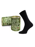 Носки мужские в банке (средней длины) classic 2122в брестские 000 черный, , 40-41 (25), БРЕСТСКИЕ, - 1