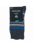 Носки мужские diwari happy 034 темно-серый-бордо, , 42-43 (27), DIWARI, - 1