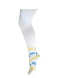 Колготки детские с рисунком baby 3280 брестские 085 белый, , 74-80 (12), БРЕСТСКИЕ, - 1