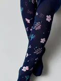 Колготки детские хлопковые tip-top 675 темно-синий, , 92-98 (14), CONTE-KIDS, - 1