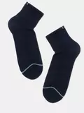 Короткие мужские носки (махровая стопа) diwari comfort 212 темно-синий, , 44-45 (29), DIWARI, - 1