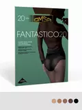 Колготки omsa fantastico 20 nero, , 2, OMSA, - 1