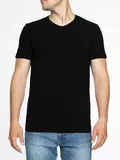 Хлопковая мужская футболка diwari basic men mf 2025 black, , 182,188-104/XL, DIWARI, - 1