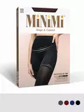 Утягивающие колготки из микрофибры minimi micro&slim 100 nero, , 3, MINIMI, - 1
