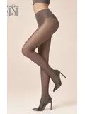 Матовые колготки с ажурными трусиками sisi style 70 grafite, , 4, SISI, - 1