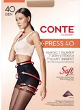 Колготки женские conte x-press 40 nero, , 3, CONTE ELEGANT, - 1