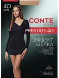 Колготки женские с эффектом "нежный шелк" prestige 40 den beige, , 4, CONTE ELEGANT, - 1