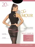 Колготки glamour beauty shape 20 cappuccino, , 2, GLAMOUR, - 1