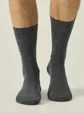 Мужские удлинённые носки с шерстью conte 000 темно-серый, , 44-45 (29), CONTE, - 1