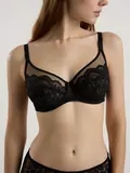 Бюстгальтер с мягкими чашками glamour tb6245 черный, , 70E, CONTE ELEGANT, - 1