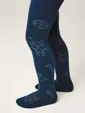 Колготки махровые conte-kids sof-tiki 695 темно-синий, , 92-98 (14), CONTE-KIDS, - 1
