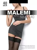 Чулки malemi nimfa 40 bianco, , 3/4 (M/L), MALEMI, - 1