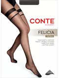 Колготки с имитацией чулок fantasy felicia nero, , 3, CONTE ELEGANT, - 1