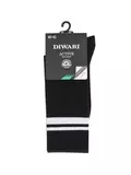 Удлиненные мужские носки diwari active 231 черный, , 40-41 (25), DIWARI, - 1