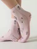 Носки с рисунком «tattoo» fantasy 70 den 142 mix, , 36-39 (23-25), CONTE ELEGANT, - 1