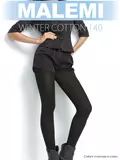 Колготки malemi winter cotton 140 nero, , 2, MALEMI, - 1