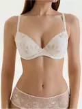 Бюстгальтер push-up secret garden tb1240 приглушенно-белый, , 80B, CONTE ELEGANT, - 1