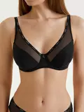 Бюстгальтер с мягкой чашкой second skin rb6189 черный, , 80C, CONTE ELEGANT, - 1