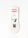 Подследники женские conte classic 1117 молочный, , 38-41 (25-27), CONTE ELEGANT, - 1