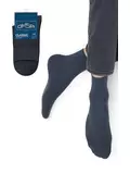 Носки мужские классические omsa classic 202 grigio scuro, , 45-47 (29-31), OMSA, - 1