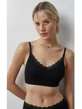 Топ на тонких бретелях с вкладышами minimi 1011s french chic nero, , 46/48 (M/L), MINIMI, - 1