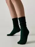 Тёплые носки с махровой стопой conte comfort 750 темно-зеленый, , 39-41 (25-27), CONTE ELEGANT, - 1