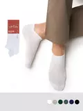 Мужские укороченные носки из хлопка omsa active 113 bianco, , 39-41 (25-27), OMSA, - 1