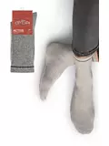 Мужские высокие носки omsa active 115 grigio melange, , 36-38 (23-25), OMSA, - 1