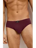 Мужские трусы слипы omsa omb 1223-1 bordo, , 50 (XL), OMSA, - 1