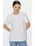 Футболка женская из 100% хлопка omsa omt_d1202 bianco, , 48 (L), OMSA, - 1