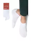 Укороченные мужские носки omsa active 124 bianco, , 42-44 (27-29), OMSA, - 1