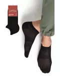 Мужские укороченные носки omsa active 119 nero, , 36-38 (23-25), OMSA, - 1