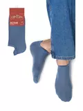 Укороченные мужские носки omsa active 124 jeans, , 39-41 (25-27), OMSA, - 1