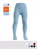 Детские колготки однотонные omsa kids 11с01 blu сhiaro, , 116-122/16-17, OMSA, - 1