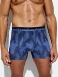 Трусы боксеры мужские omsa omu 1234b camuffare (камуфляж) blu, , 46 (M), OMSA, - 1