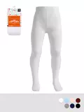 Детские колготки однотонные omsa kids 11с01 bianco, , 116-122/16-17, OMSA, - 1