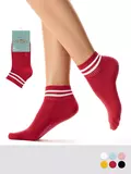 Укороченные носки женские omsa active 154 rosso, , 36-38 (23-25), OMSA, - 1