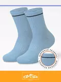 Носки детские с высокой резинкой omsa kids calzino 21s05 blu сhiaro, , 27-30 (16-18), OMSA, - 1